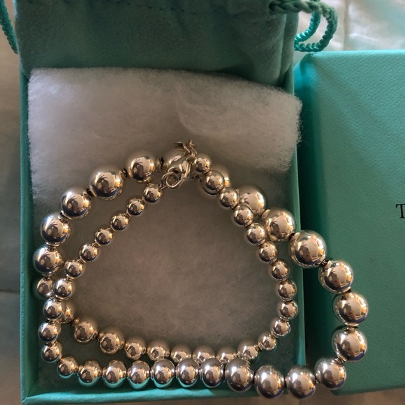 Brand New Tiffany & Co Bead Necklace - Picture 1 of 10